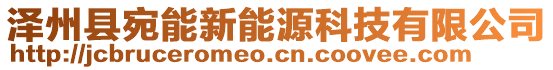 澤州縣宛能新能源科技有限公司