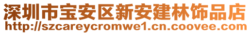 深圳市寶安區(qū)新安建林飾品店