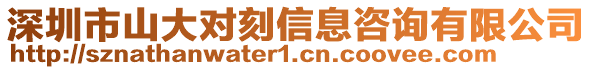 深圳市山大對刻信息咨詢有限公司