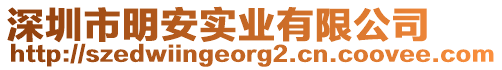 深圳市明安實業有限公司