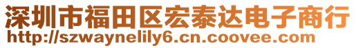 深圳市福田區(qū)宏泰達(dá)電子商行