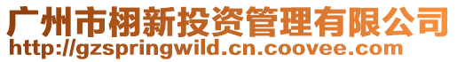 廣州市栩新投資管理有限公司