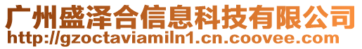 廣州盛澤合信息科技有限公司