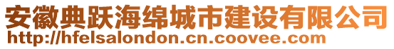 安徽典躍海綿城市建設有限公司