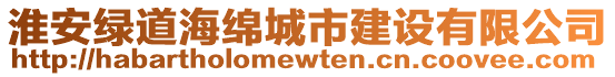 淮安綠道海綿城市建設有限公司