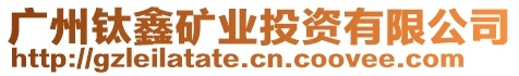 廣州鈦鑫礦業投資有限公司