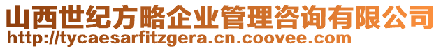 山西世紀方略企業管理咨詢有限公司
