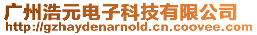 廣州浩元電子科技有限公司
