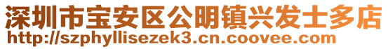 深圳市寶安區公明鎮興發士多店