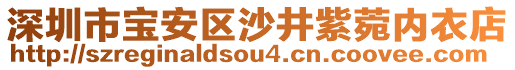 深圳市寶安區(qū)沙井紫菀內(nèi)衣店