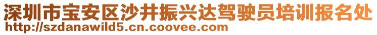 深圳市寶安區沙井振興達駕駛員培訓報名處