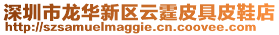 深圳市龍華新區(qū)云霆皮具皮鞋店