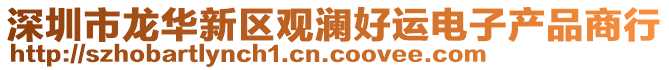 深圳市龍華新區觀瀾好運電子產品商行