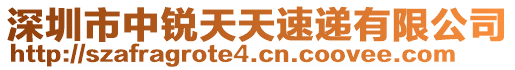 深圳市中銳天天速遞有限公司