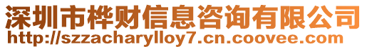 深圳市樺財信息咨詢有限公司