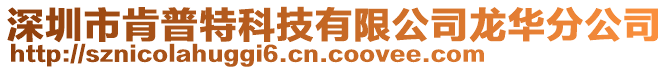 深圳市肯普特科技有限公司龍華分公司