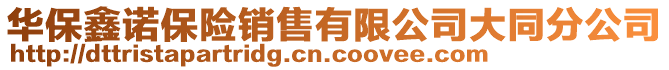 華保鑫諾保險銷售有限公司大同分公司
