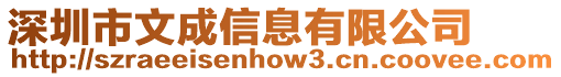 深圳市文成信息有限公司