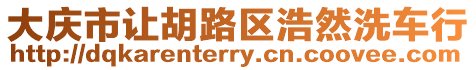 大慶市讓胡路區浩然洗車行