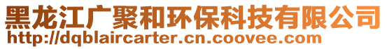 黑龍江廣聚和環保科技有限公司