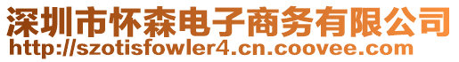 深圳市懷森電子商務(wù)有限公司