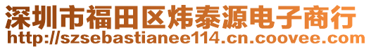 深圳市福田區(qū)煒泰源電子商行