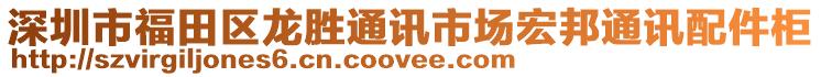 深圳市福田區(qū)龍勝通訊市場宏邦通訊配件柜