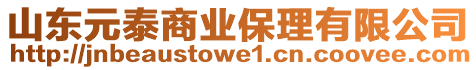 山東元泰商業(yè)保理有限公司