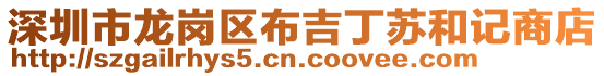 深圳市龍崗區布吉丁蘇和記商店