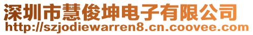 深圳市慧俊坤電子有限公司