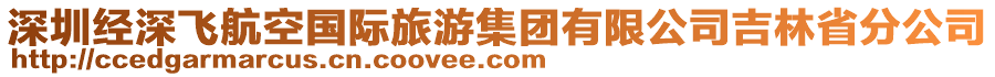 深圳經(jīng)深飛航空國際旅游集團(tuán)有限公司吉林省分公司