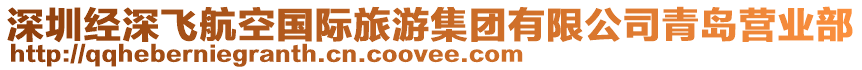 深圳經(jīng)深飛航空國際旅游集團(tuán)有限公司青島營業(yè)部