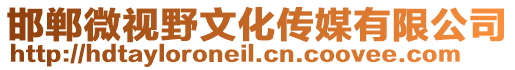 邯鄲微視野文化傳媒有限公司