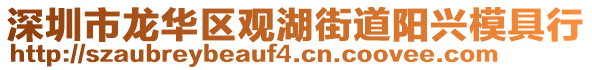 深圳市龍華區觀湖街道陽興模具行