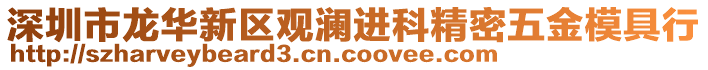 深圳市龍華新區(qū)觀瀾進(jìn)科精密五金模具行