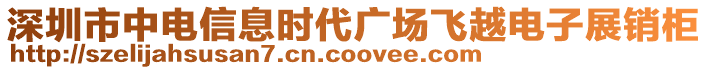 深圳市中電信息時代廣場飛越電子展銷柜