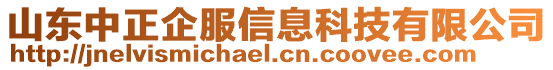 山東中正企服信息科技有限公司