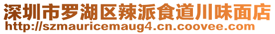 深圳市羅湖區(qū)辣派食道川味面店