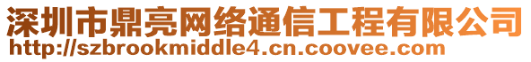 深圳市鼎亮網(wǎng)絡(luò)通信工程有限公司