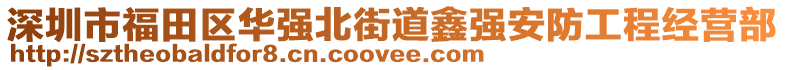 深圳市福田區(qū)華強(qiáng)北街道鑫強(qiáng)安防工程經(jīng)營部