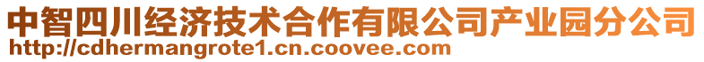 中智四川經(jīng)濟(jì)技術(shù)合作有限公司產(chǎn)業(yè)園分公司