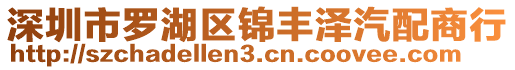 深圳市羅湖區(qū)錦豐澤汽配商行