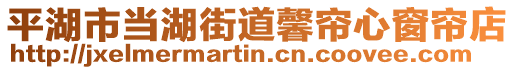 平湖市當(dāng)湖街道馨簾心窗簾店