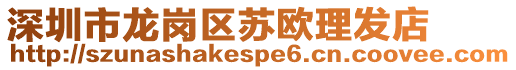 深圳市龍崗區(qū)蘇歐理發(fā)店