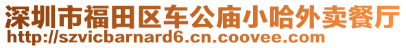 深圳市福田區(qū)車公廟小哈外賣餐廳