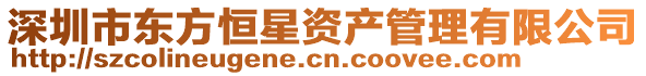 深圳市東方恒星資產(chǎn)管理有限公司