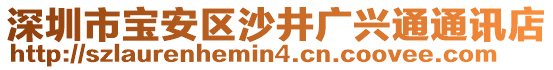 深圳市寶安區(qū)沙井廣興通通訊店