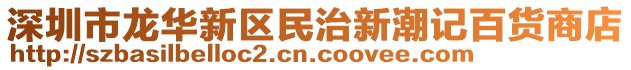 深圳市龍華新區(qū)民治新潮記百貨商店