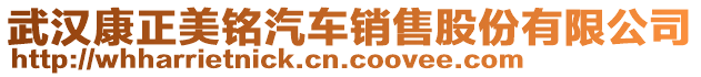 武漢康正美銘汽車銷售股份有限公司