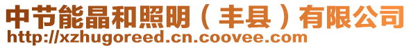 中節(jié)能晶和照明(豐縣)有限公司